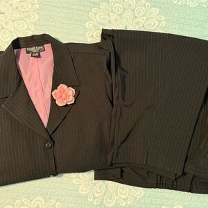 Russell Kemp Black and Pink Suit Professional Tailoring